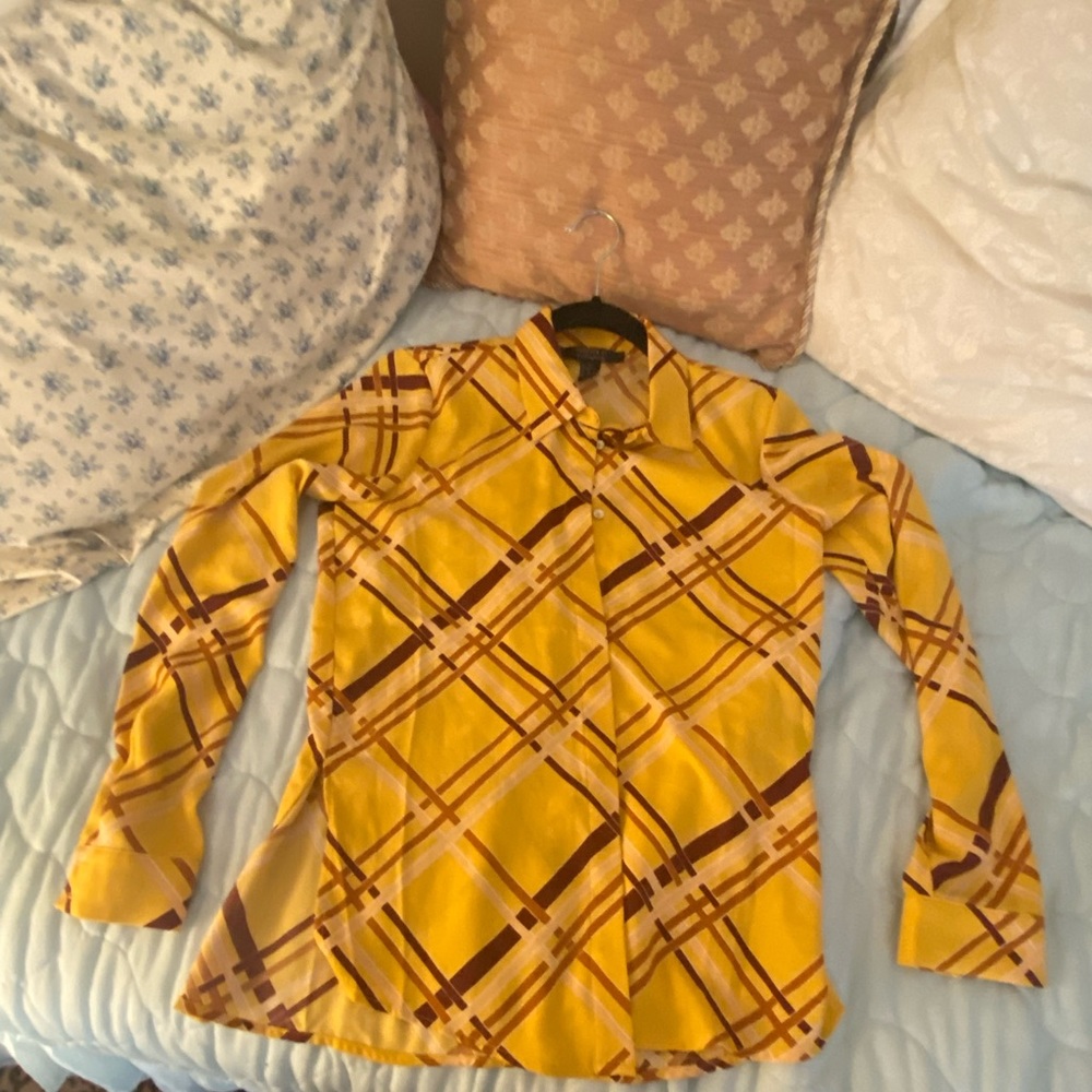 Retro looking plaid top from forever 21